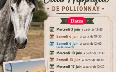Journées d’inscription au Club Hippique de Pollionnay